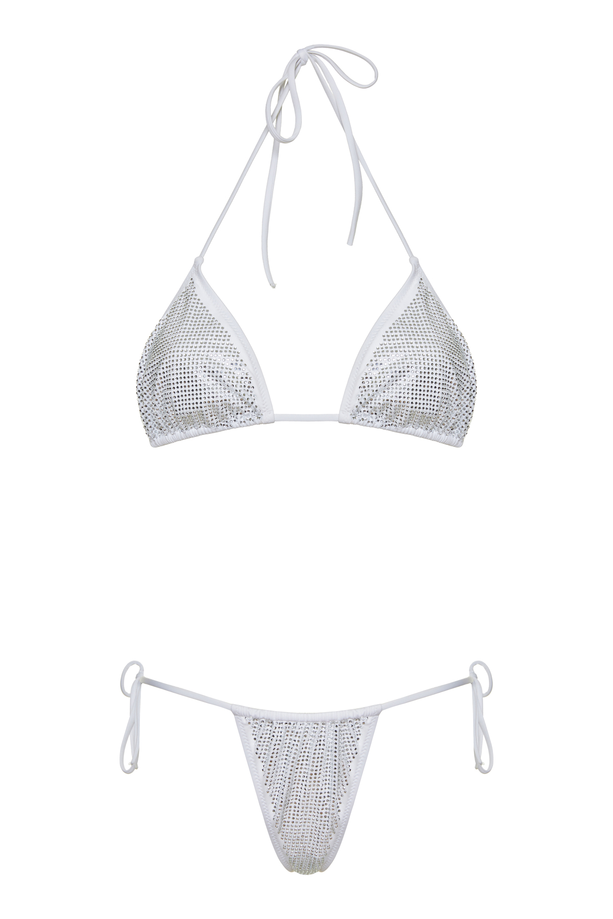 SANTORINI LIMITED EDITION WHITE CRYSTAL | Katia Panteli | Swimwear and ...